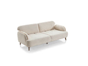 Alvin 4-pieces (2 Sofa & 2 Chair) Livingroom in Cream - 200-ELI-ALV-P8-02-3311
