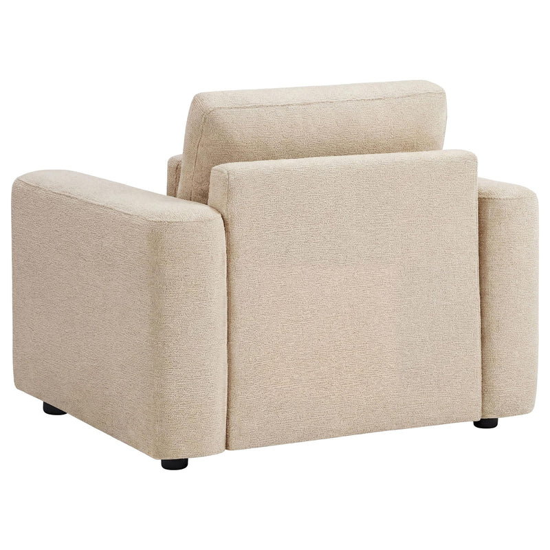 Amador 3-piece Chenille Upholstered Track Arm Sofa Set Camel - 511231-S3