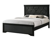 Amalia Black Panel Bedroom Set - Lara FurnitureBedroom Set