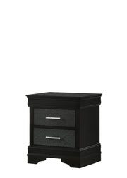 Amalia Black Panel Bedroom Set - Lara FurnitureBedroom Set
