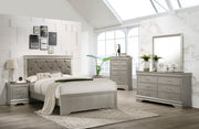 Amalia Champagne Silver Panel Youth Bedroom Set - Lara FurnitureYouth Bedroom Set