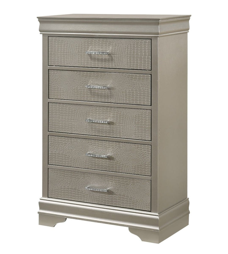 Amalia Gold Chest - Lara FurnitureChest