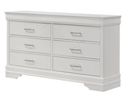 Amalia White Upholstered Panel Bedroom Set - Lara FurnitureBedroom Set
