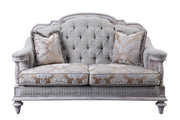 Amancio Antique White Living Room Set - Lara FurnitureLiving Room Set