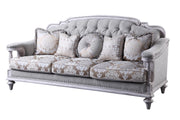 Amancio Antique White Living Room Set - Lara FurnitureLiving Room Set