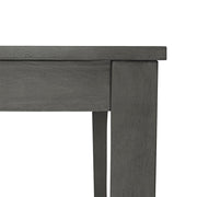 Amara - 6PC Gray Dining Set. Dining Table, 4 Chairs & Bench 6PC/CTN - D332-6PC-Set
