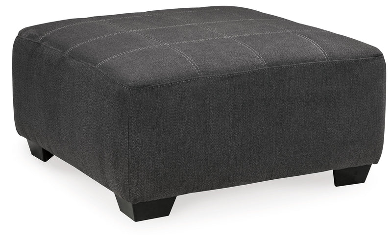 Ambee Slate 3-Piece Sectional with Ottoman from Ashley - Lara Furniture