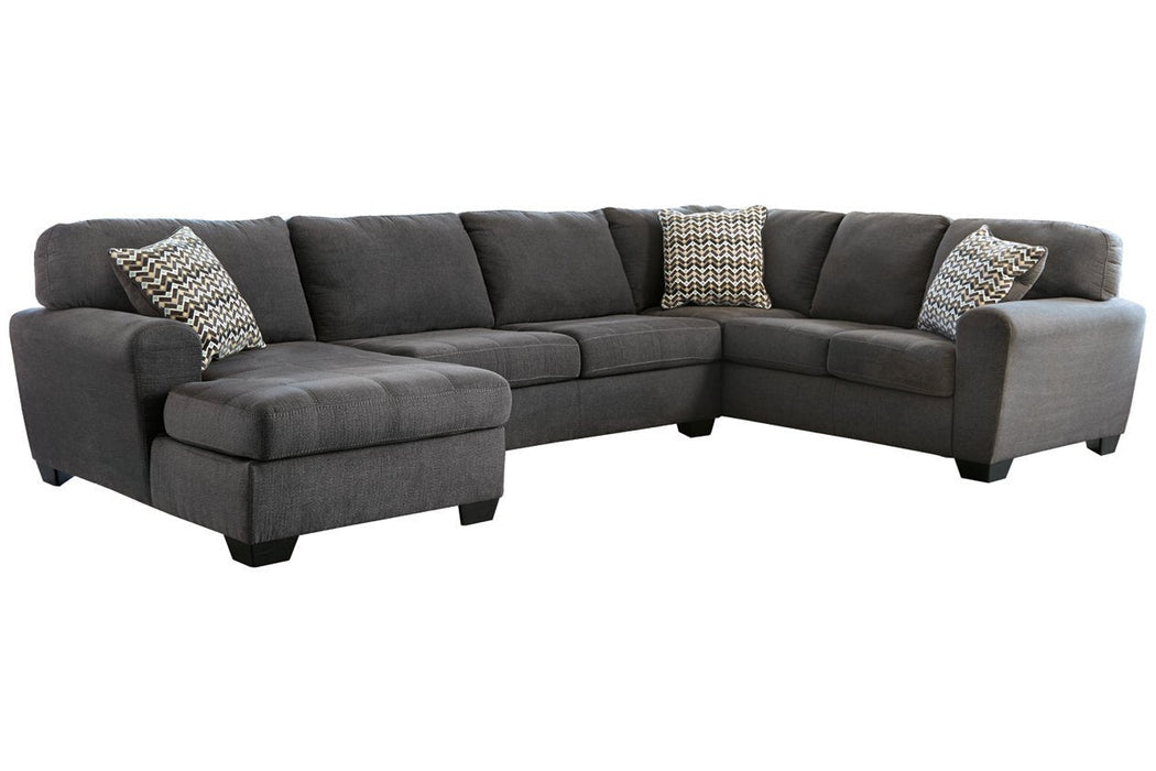 Ambee Slate 3 - Piece LAF Chaise Sectional - Gate FurnitureSectional