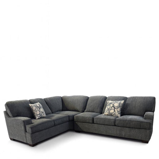 Ambre - 2PC Gray Sectional - S575-Sectional