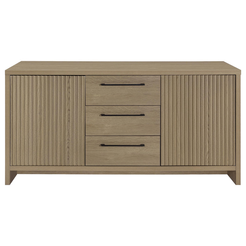 Amery 3-drawer Accent Storage Cabinet Console Latte - 950442