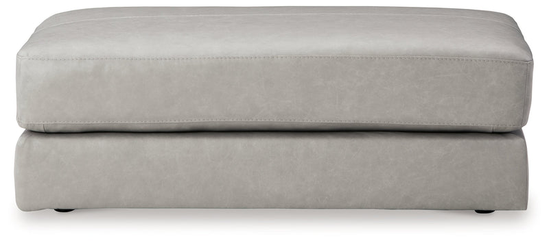 Amiata Glacier 2-Piece Sectional with Ottoman from Ashley - Lara Furniture