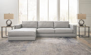 Amiata Glacier Leather 2 - Piece LAF Sectional - Lara FurnitureSectional