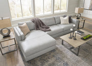 Amiata Glacier Leather 2 - Piece LAF Sectional - Lara FurnitureSectional