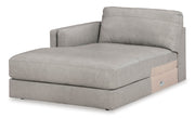 Amiata Glacier Leather 2 - Piece LAF Sectional - Lara FurnitureSectional