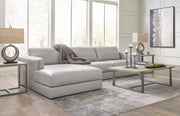 Amiata Glacier Leather 2 - Piece LAF Sectional - Lara FurnitureSectional