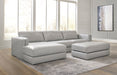 Amiata Glacier Leather 2 - Piece LAF Sectional - Gate FurnitureSectional