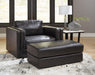 Amiata Onyx Leather Living Room Set - Gate FurnitureLiving Room Set