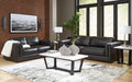 Amiata Onyx Leather Living Room Set - Gate FurnitureLiving Room Set