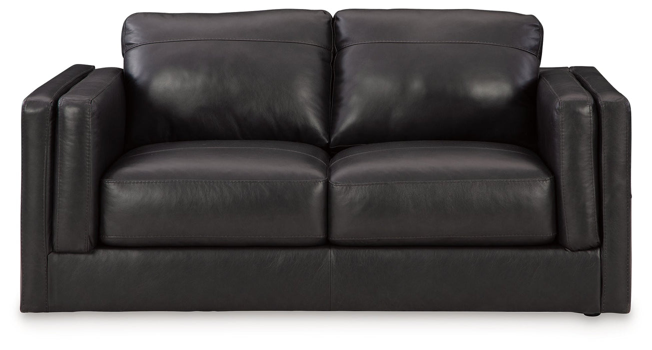 Amiata Onyx Loveseat - 5740535