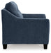 Amity Bay Sofa Chaise, Chair, and Ottoman in Ink - Gate FurnitureSectional