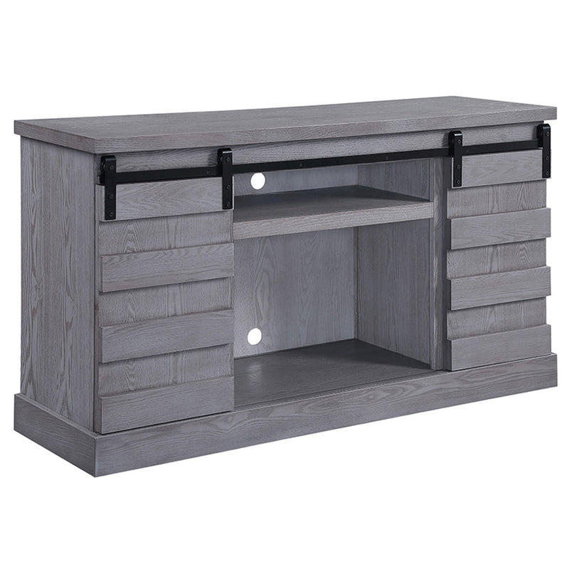 Amrita Tv Stand W/Fireplace - 91616
