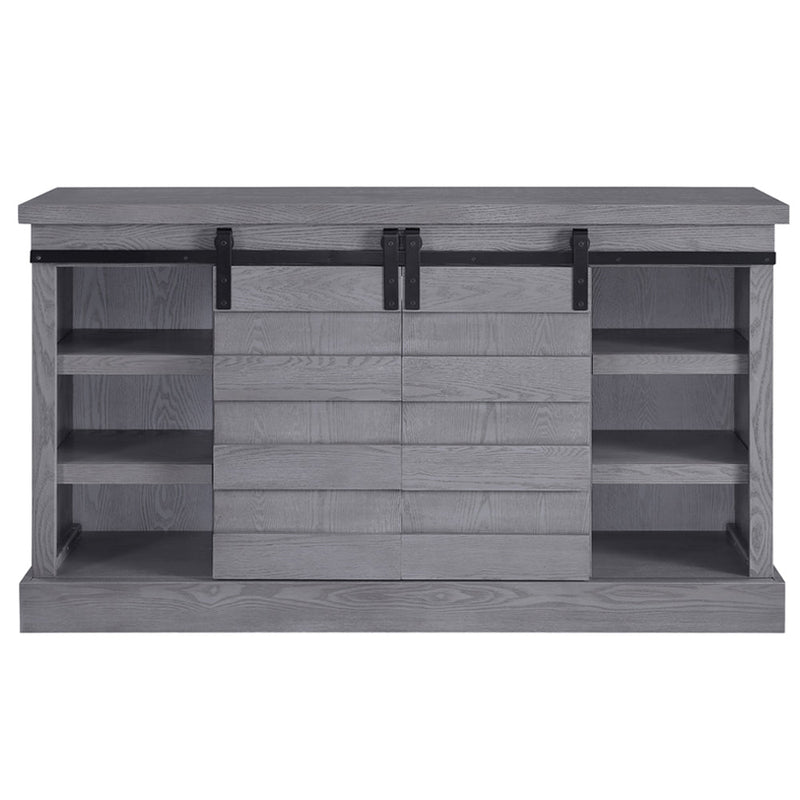 Amrita Tv Stand W/Fireplace - 91616
