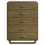 Amsbury 5-drawer Chest of Drawers Nutmeg - 224275