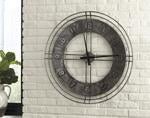Ana Sofia Antique Gray Wall Clock - Lara FurnitureOther Products