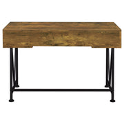 Analiese 47-inch 3-drawer Writing Desk Rustic Nutmeg - 801541
