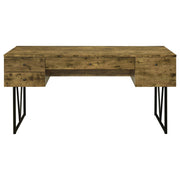 Analiese 63-inch 4-drawer Writing Desk Rustic Nutmeg - 800999