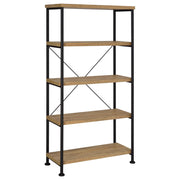 Analiese 63-inch 4-shelf Bookshelf Mango - 802003