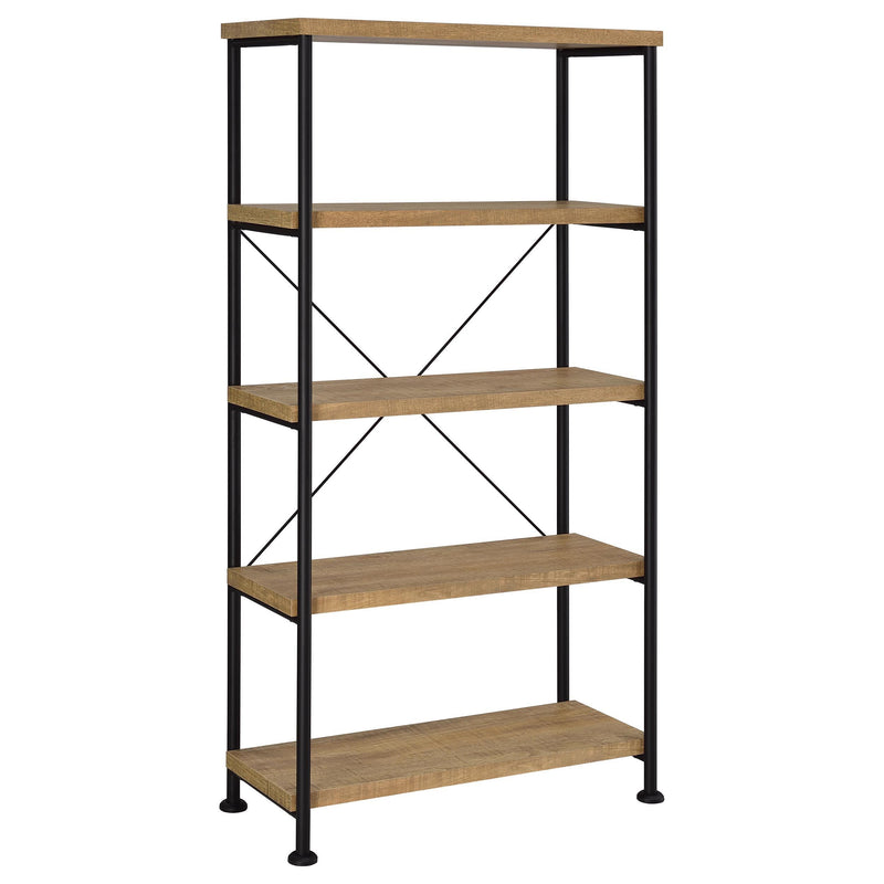 Analiese 63-inch 4-shelf Bookshelf Mango - 802003