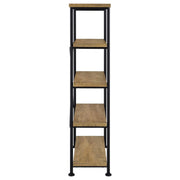 Analiese 63-inch 4-shelf Bookshelf Mango - 802003