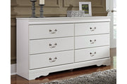 Anarasia White Dresser - Lara FurnitureDresser