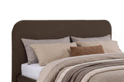 Anders Upholstered Eastern King Storage Lift Platform Bed Chocolate - 306037CHKE