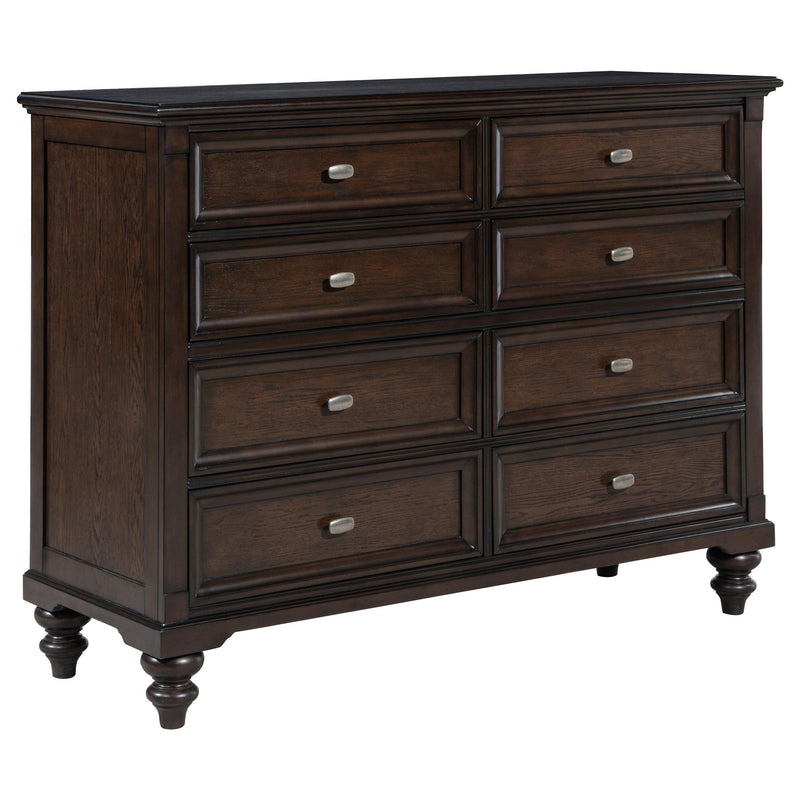 Andover 4-piece Queen Bedroom Set Dark Oak - 223631Q-S4
