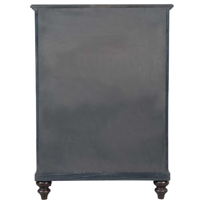 Andover 5-drawer Chest of Drawers Dark Oak - 223635