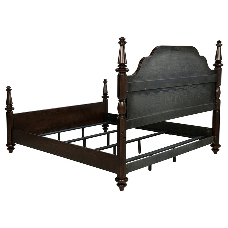 Andover 5-piece Eastern King Bedroom Set Dark Oak - 223631KE-S5