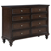 Andover 5-piece Eastern King Bedroom Set Dark Oak - 223631KE-S5