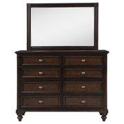Andover 8-drawer Dresser and Mirror Dark Oak - 223633M
