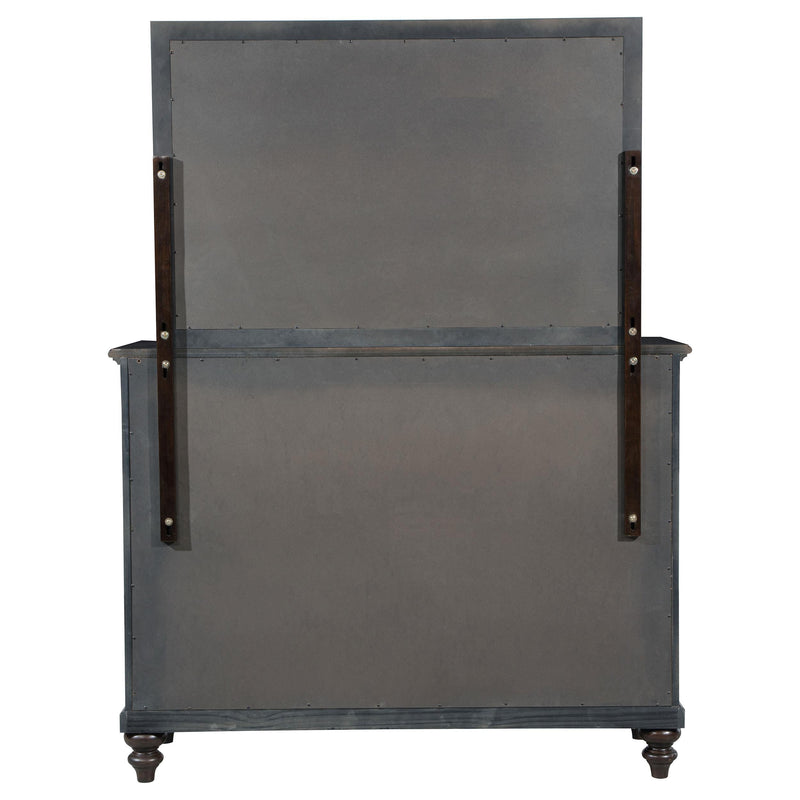 Andover 8-drawer Dresser and Mirror Dark Oak - 223633M