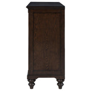 Andover 8-drawer Dresser Cabinet Dark Oak - 223633