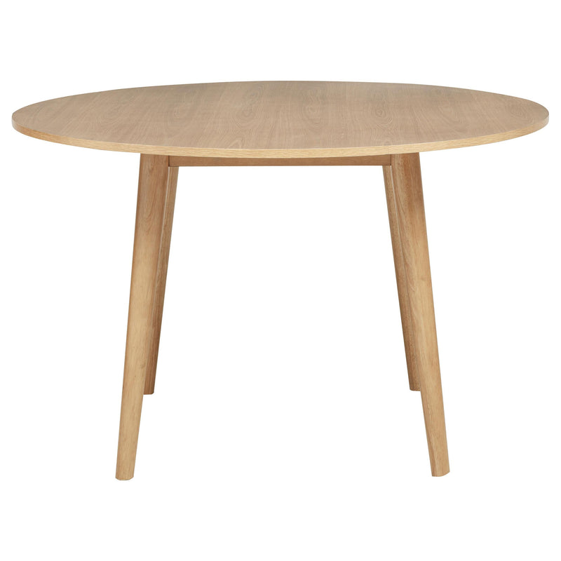 Andrews 48-inch Round Wood Dining Room Table Light Ash - 122500