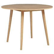 Andrews 5-piece Round Counter Height Dining Set Light Ash - 122508-S5