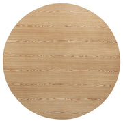 Andrews 5-piece Round Wood Dining Room Table Set Light Ash - 122500-S5