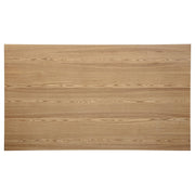 Andrews 66-inch Rectangular Dining Table Light Ash and White - 122501