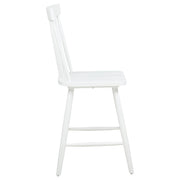 Andrews Windsor Counter Height Dining Side Chair White (Set of 2) - 122509WHT