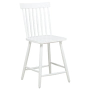 Andrews Windsor Counter Height Dining Side Chair White (Set of 2) - 122509WHT