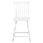 Andrews Windsor Counter Height Dining Side Chair White (Set of 2) - 122509WHT