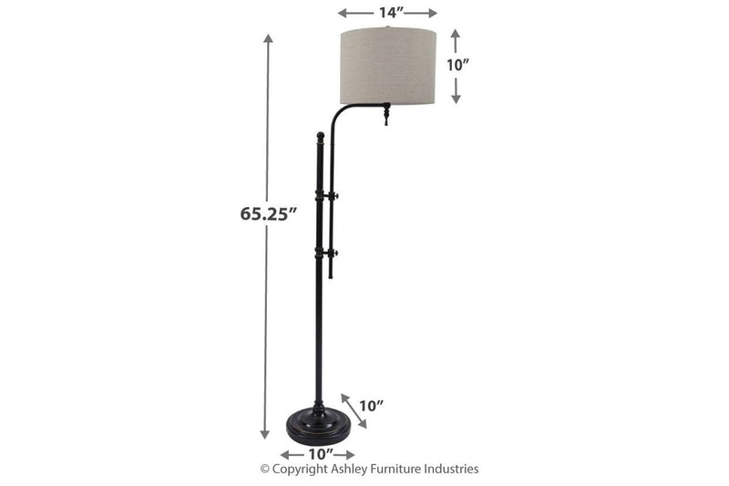 Anemoon Black Floor Lamp - Gate FurnitureFloor Lamps